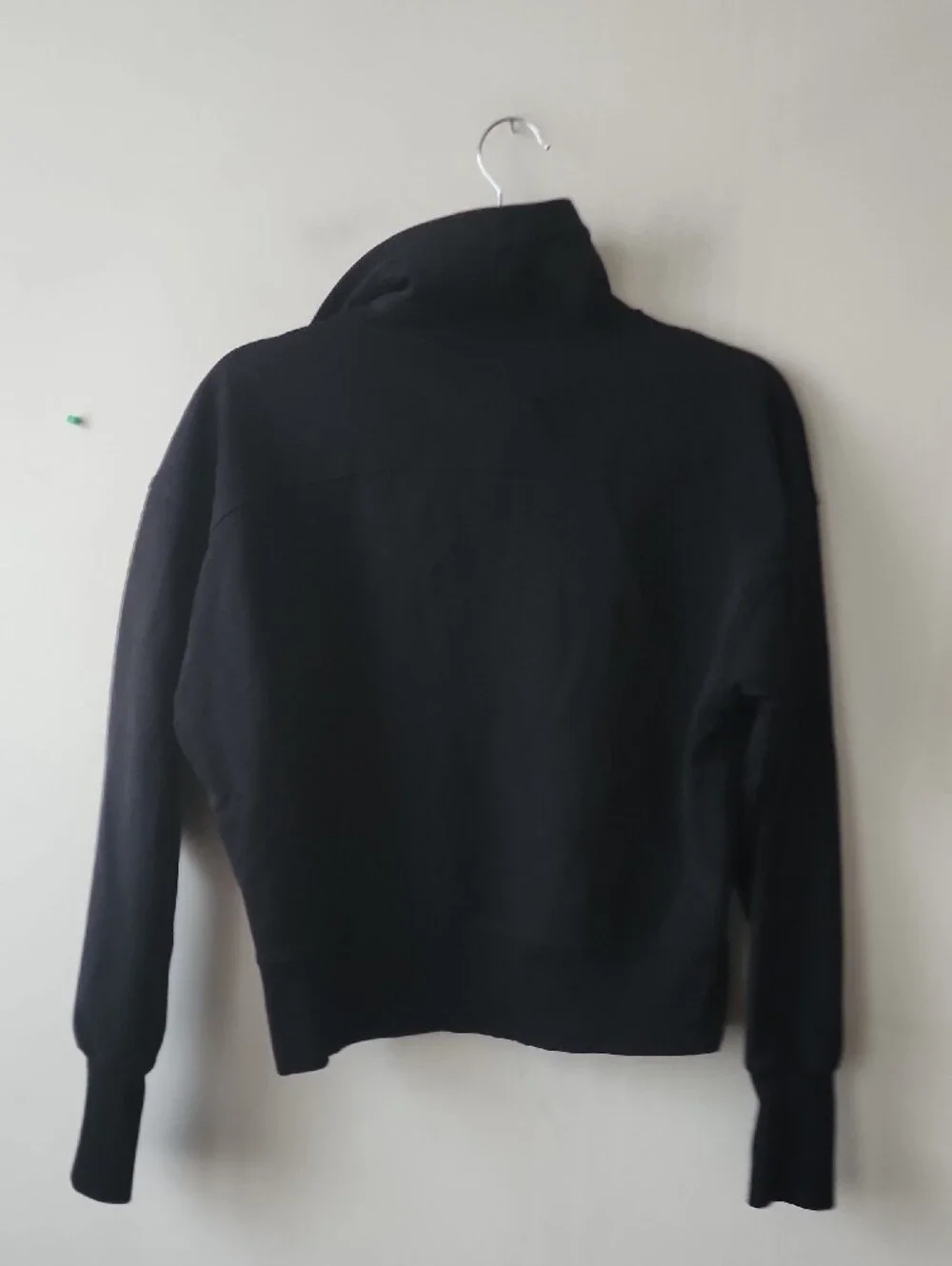 Old Navy Black Men's Half-Zip Pullover Sweatshirt